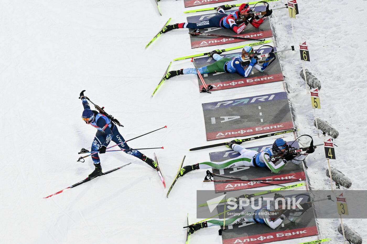 Russia Biathlon Cup Men Mass Start