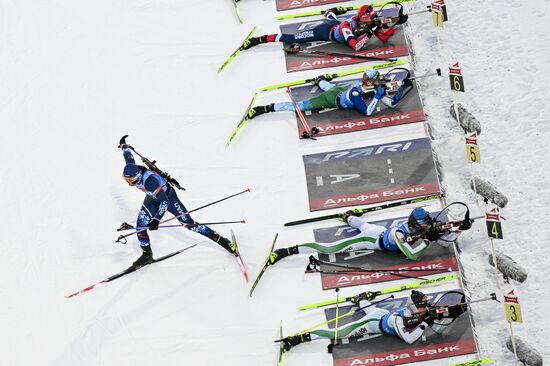 Russia Biathlon Cup Men Mass Start