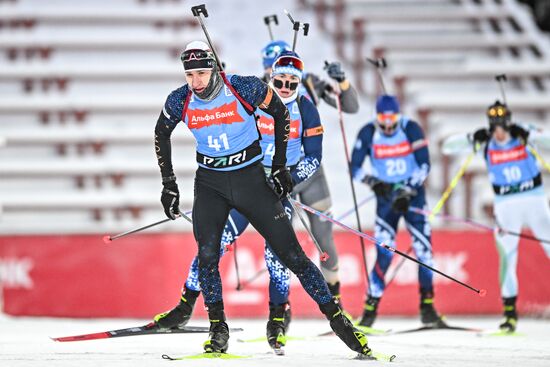 Russia Biathlon Cup Men Mass Start