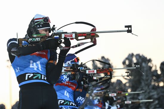 Russia Biathlon Cup Men Mass Start