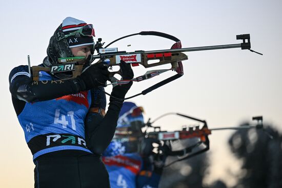 Russia Biathlon Cup Men Mass Start