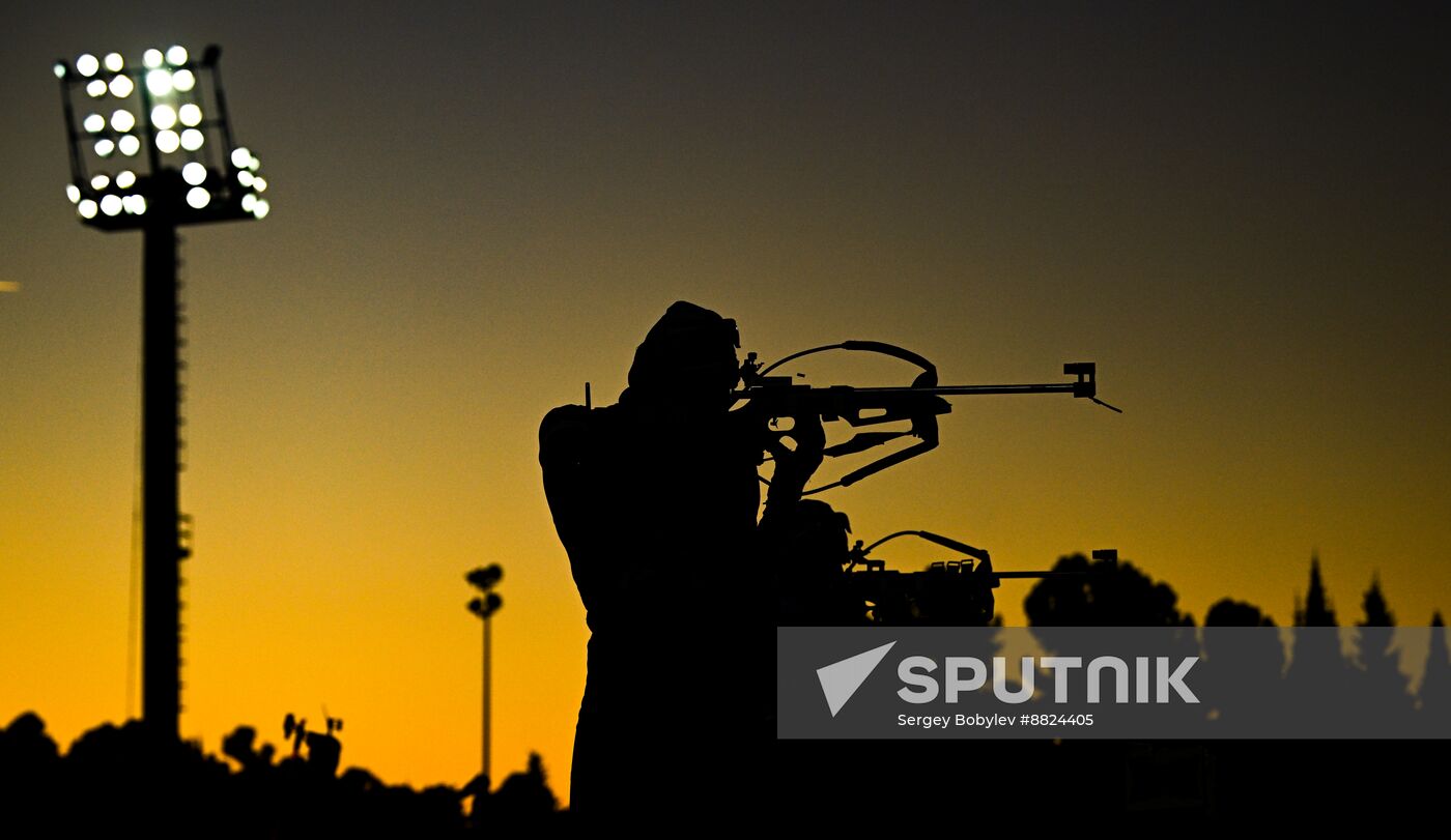 Russia Biathlon Cup Men Mass Start