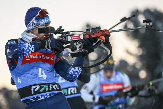 Russia Biathlon Cup Men Mass Start