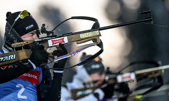 Russia Biathlon Cup Men Mass Start