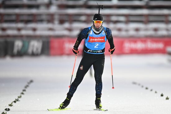 Russia Biathlon Cup Men Mass Start