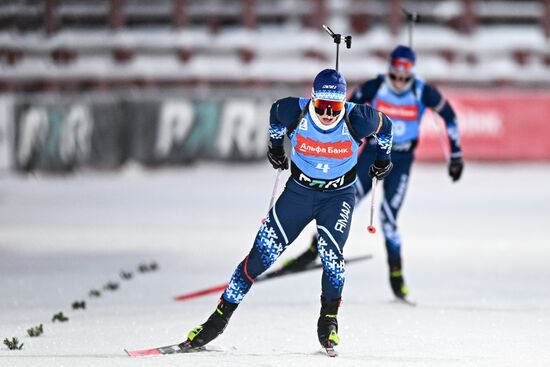 Russia Biathlon Cup Men Mass Start