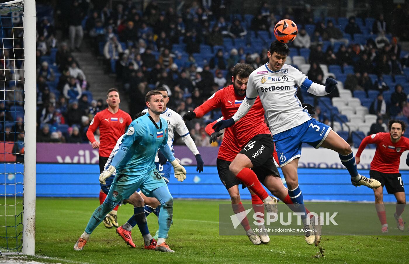 Russia Soccer Premier-League Dynamo - Khimki