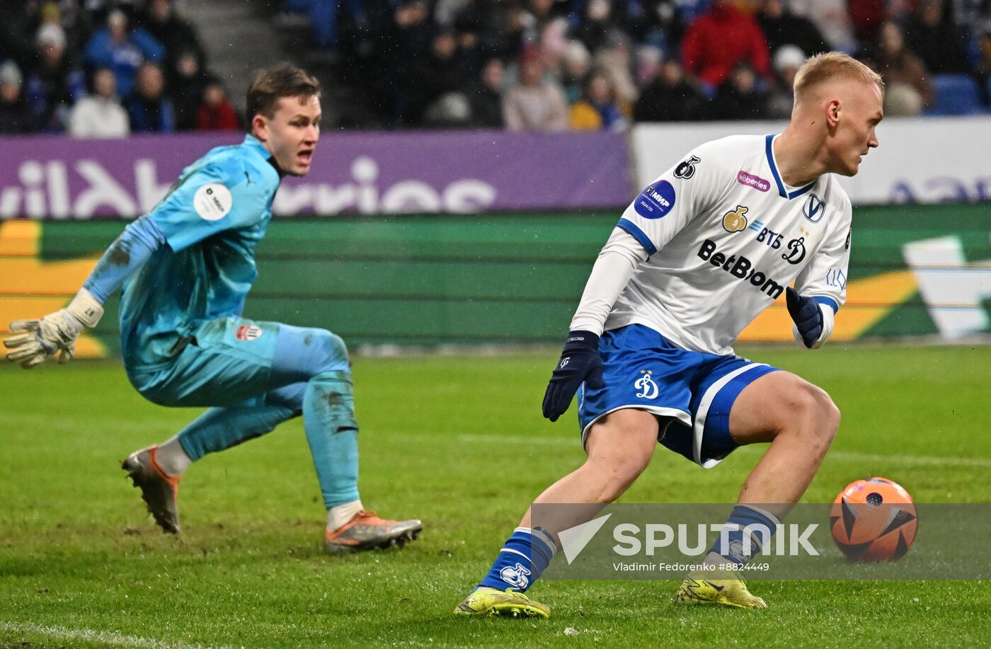 Russia Soccer Premier-League Dynamo - Khimki