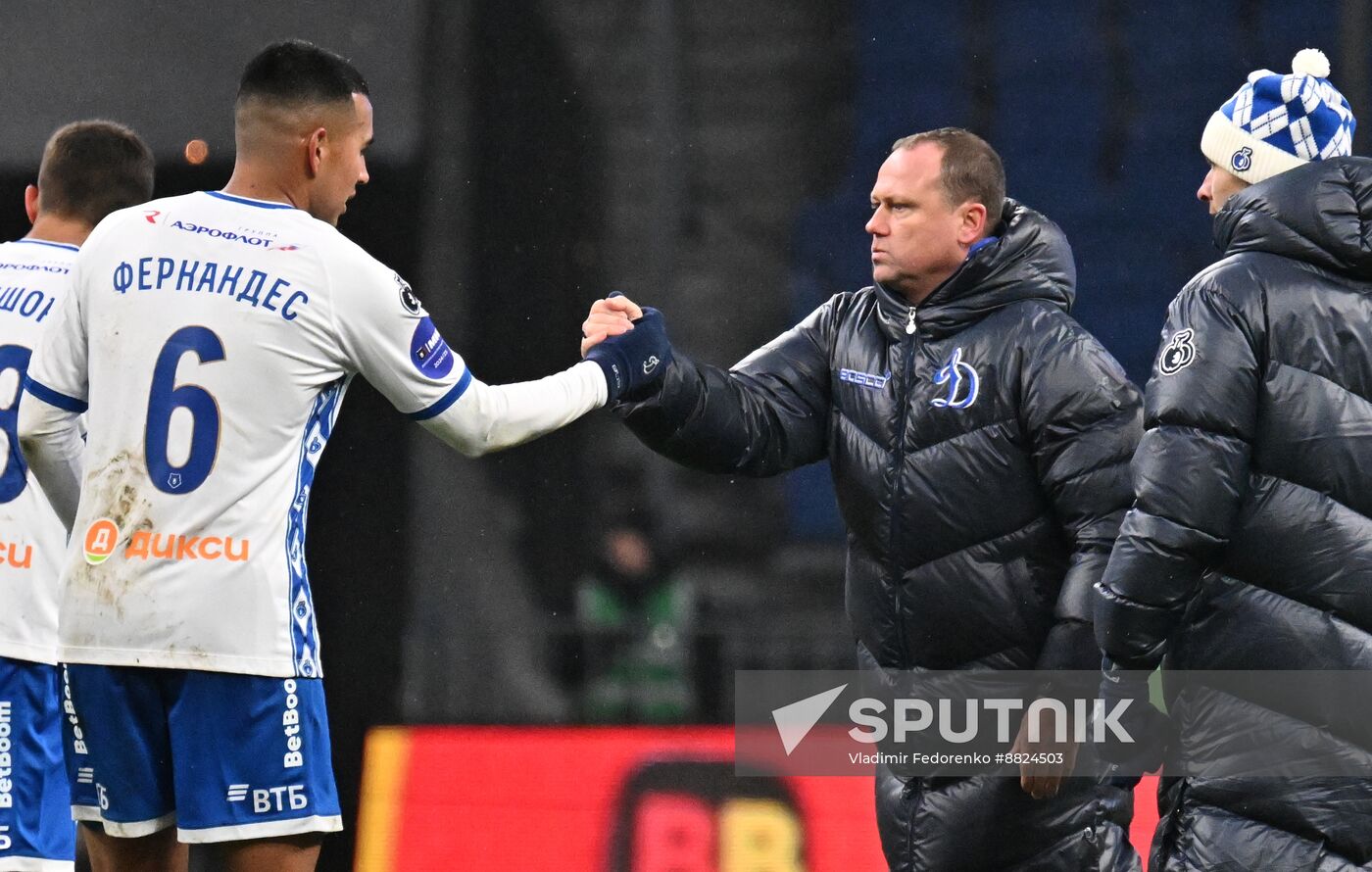 Russia Soccer Premier-League Dynamo - Khimki