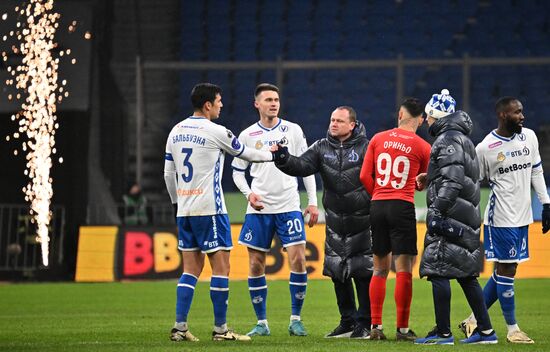 Russia Soccer Premier-League Dynamo - Khimki