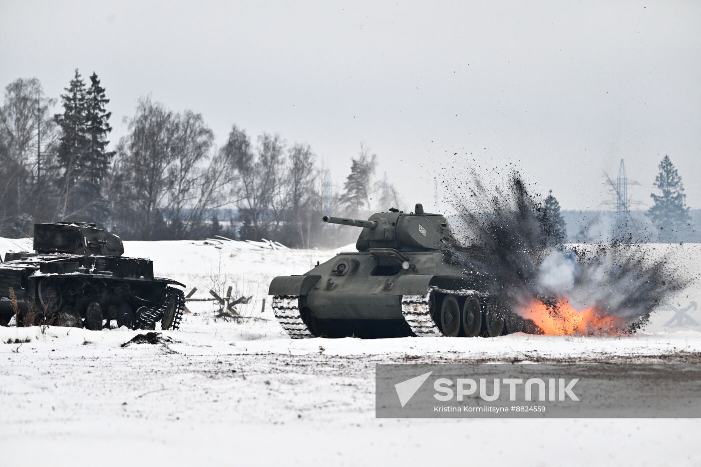 Russia WWII Battle of Moscow Anniversary
