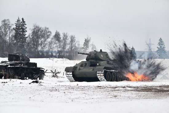 Russia WWII Battle of Moscow Anniversary