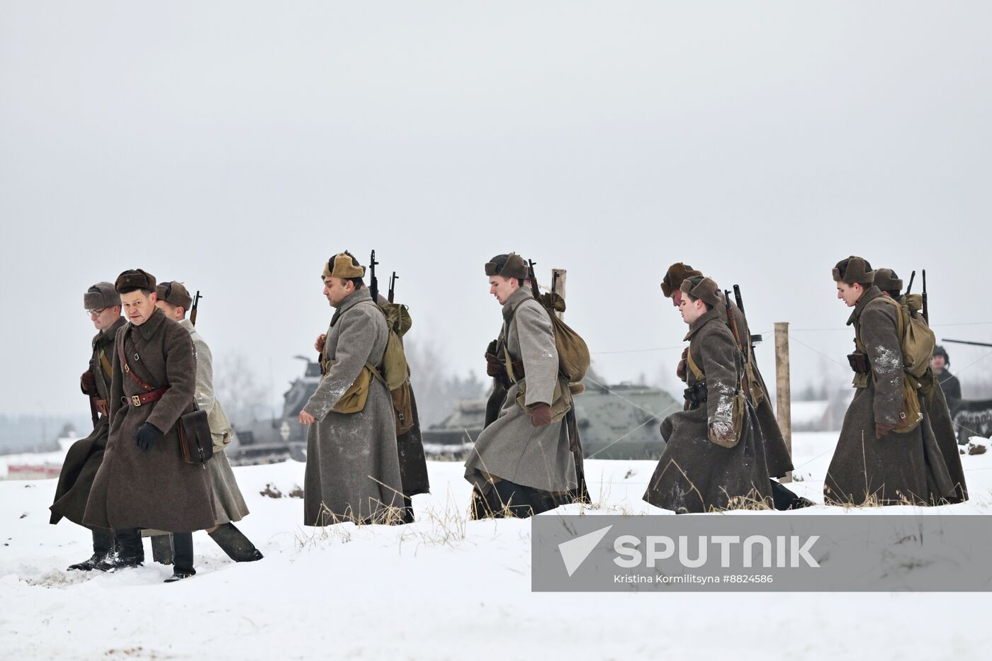 Russia WWII Battle of Moscow Anniversary