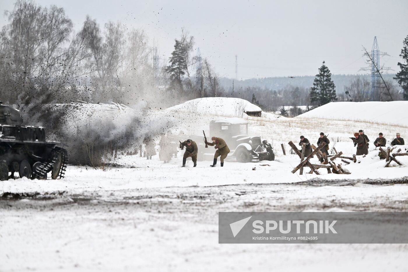 Russia WWII Battle of Moscow Anniversary