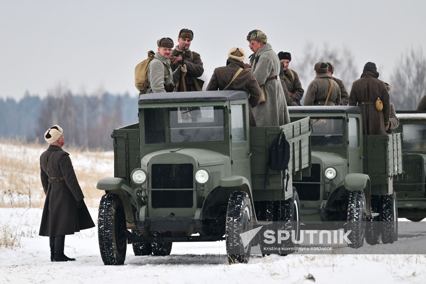 Russia WWII Battle of Moscow Anniversary