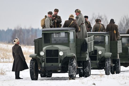 Russia WWII Battle of Moscow Anniversary