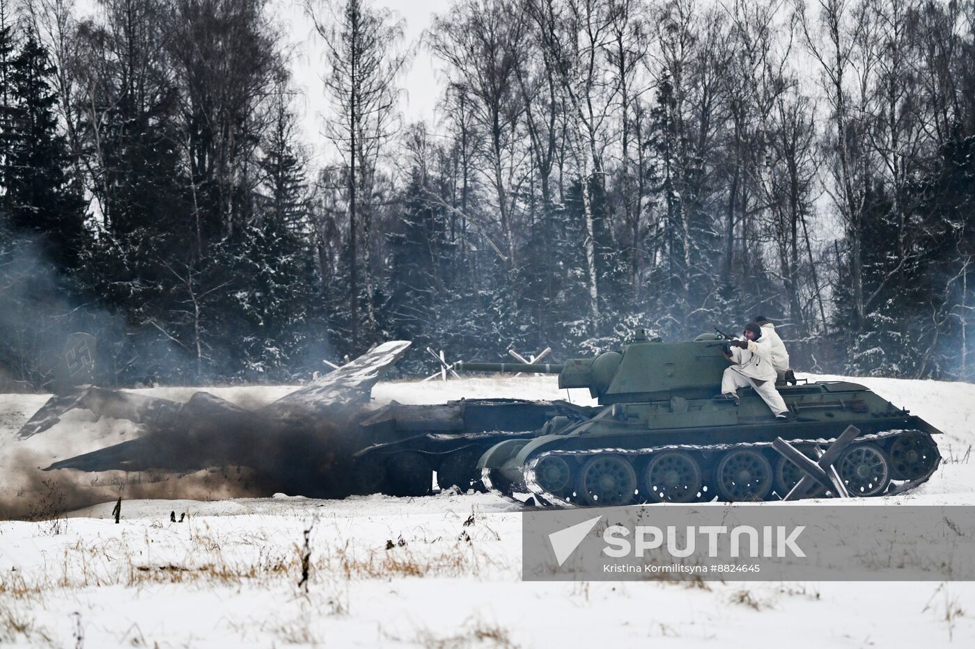 Russia WWII Battle of Moscow Anniversary