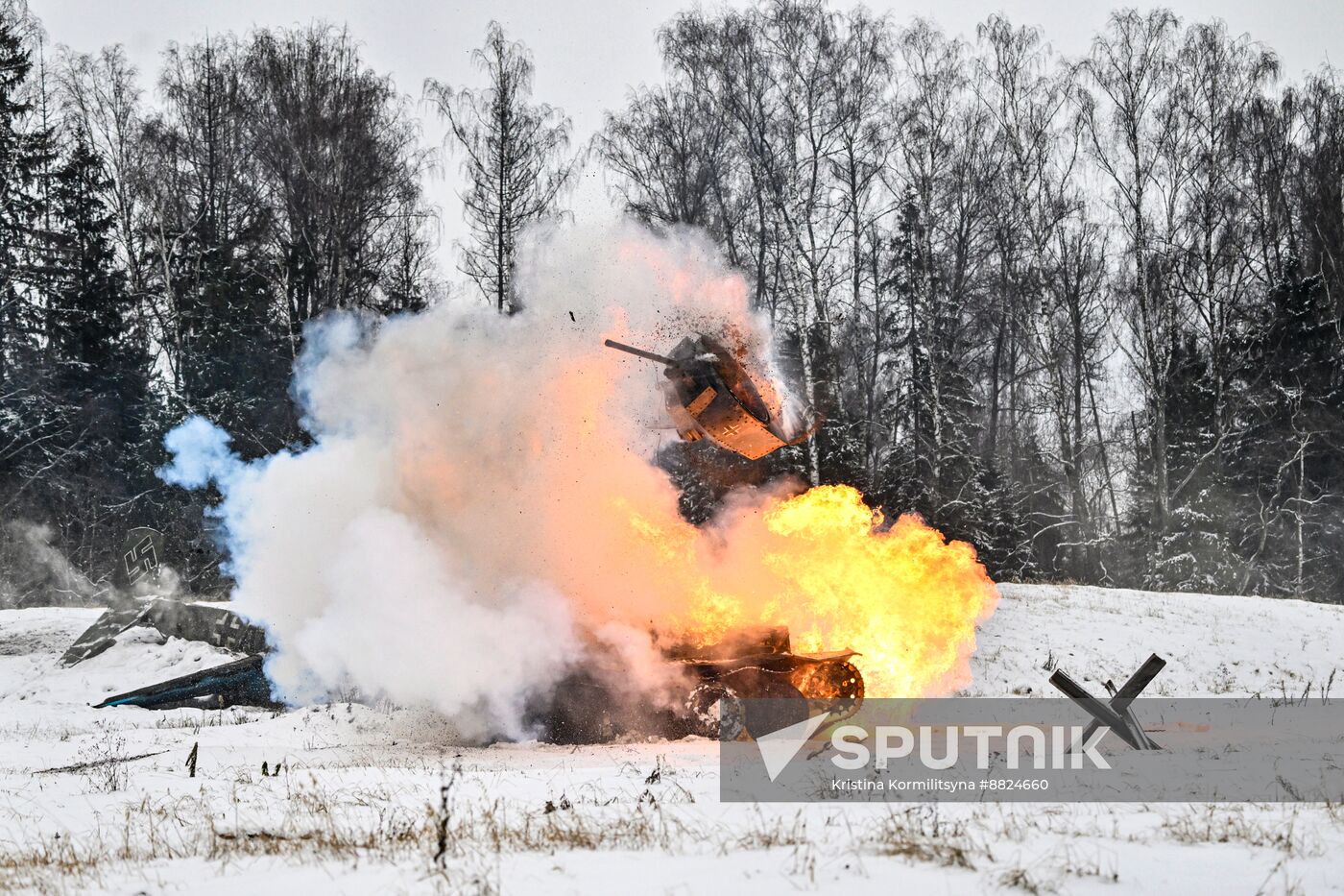 Russia WWII Battle of Moscow Anniversary