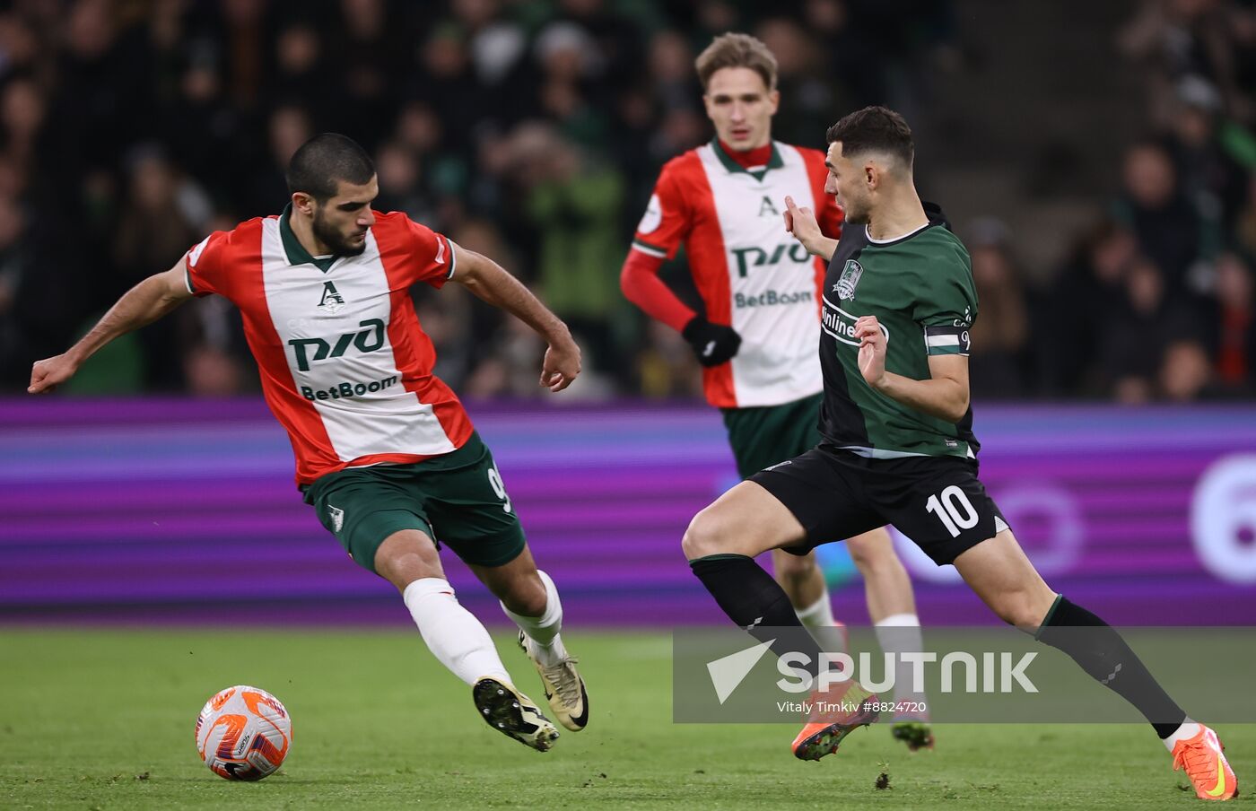 Russia Soccer Premier-League Krasnodar - Lokomotiv