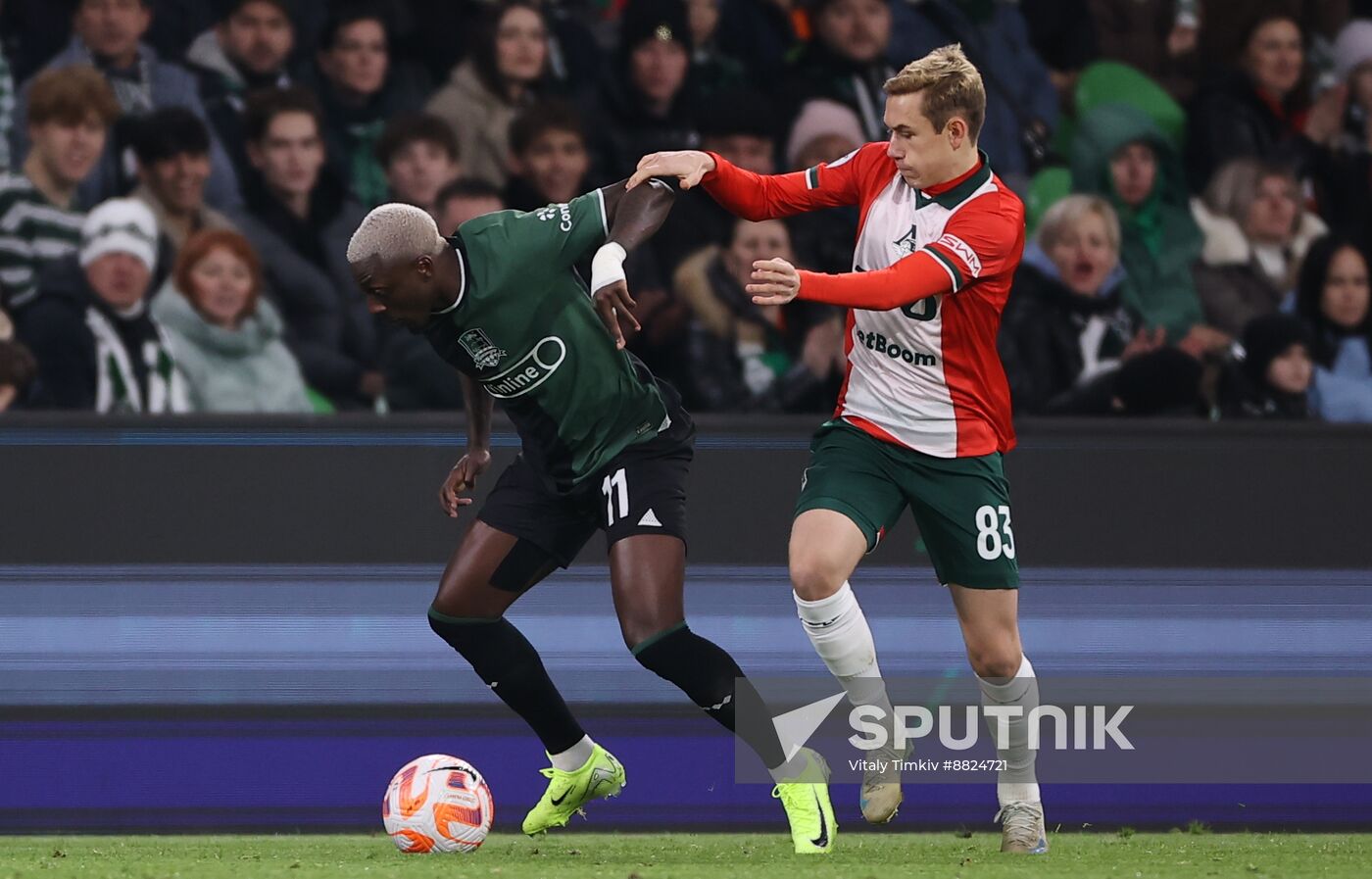 Russia Soccer Premier-League Krasnodar - Lokomotiv