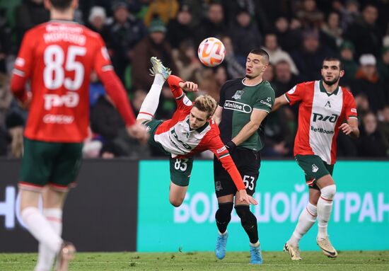 Russia Soccer Premier-League Krasnodar - Lokomotiv