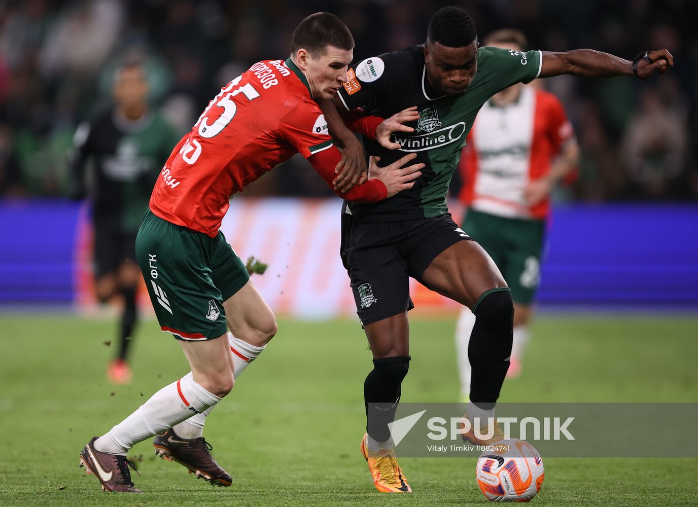 Russia Soccer Premier-League Krasnodar - Lokomotiv