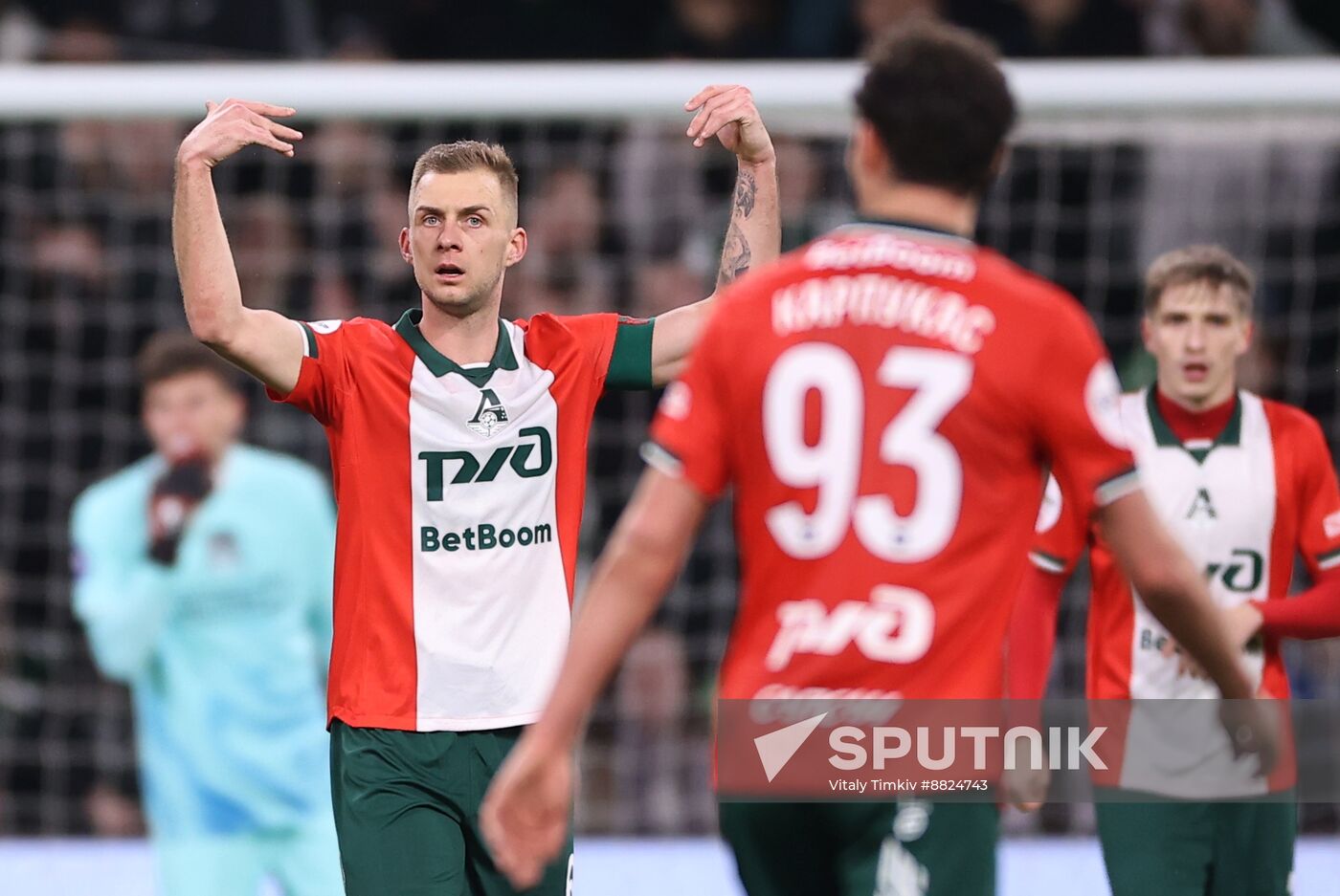 Russia Soccer Premier-League Krasnodar - Lokomotiv