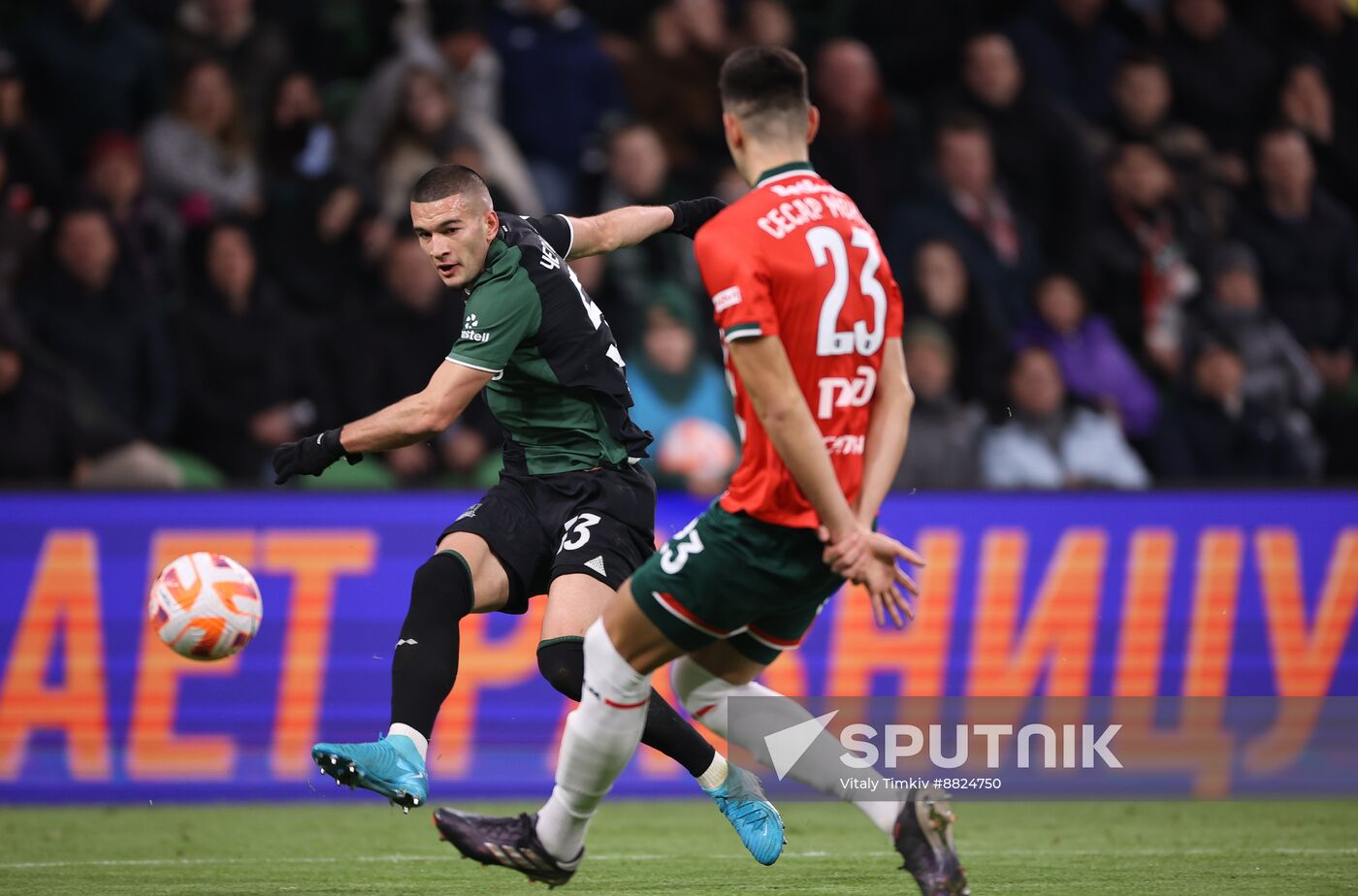 Russia Soccer Premier-League Krasnodar - Lokomotiv