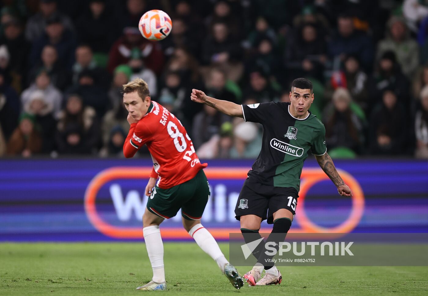 Russia Soccer Premier-League Krasnodar - Lokomotiv