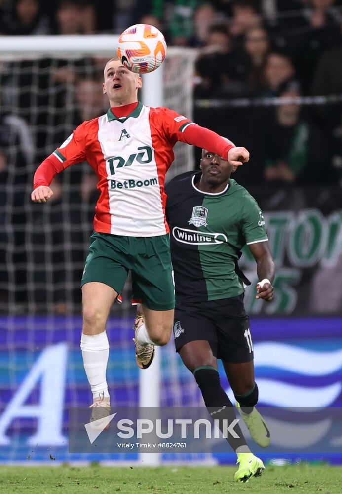 Russia Soccer Premier-League Krasnodar - Lokomotiv