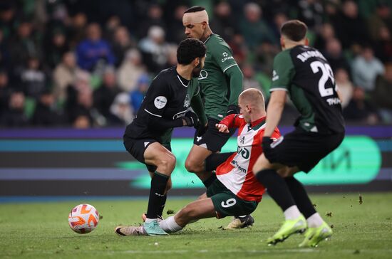 Russia Soccer Premier-League Krasnodar - Lokomotiv