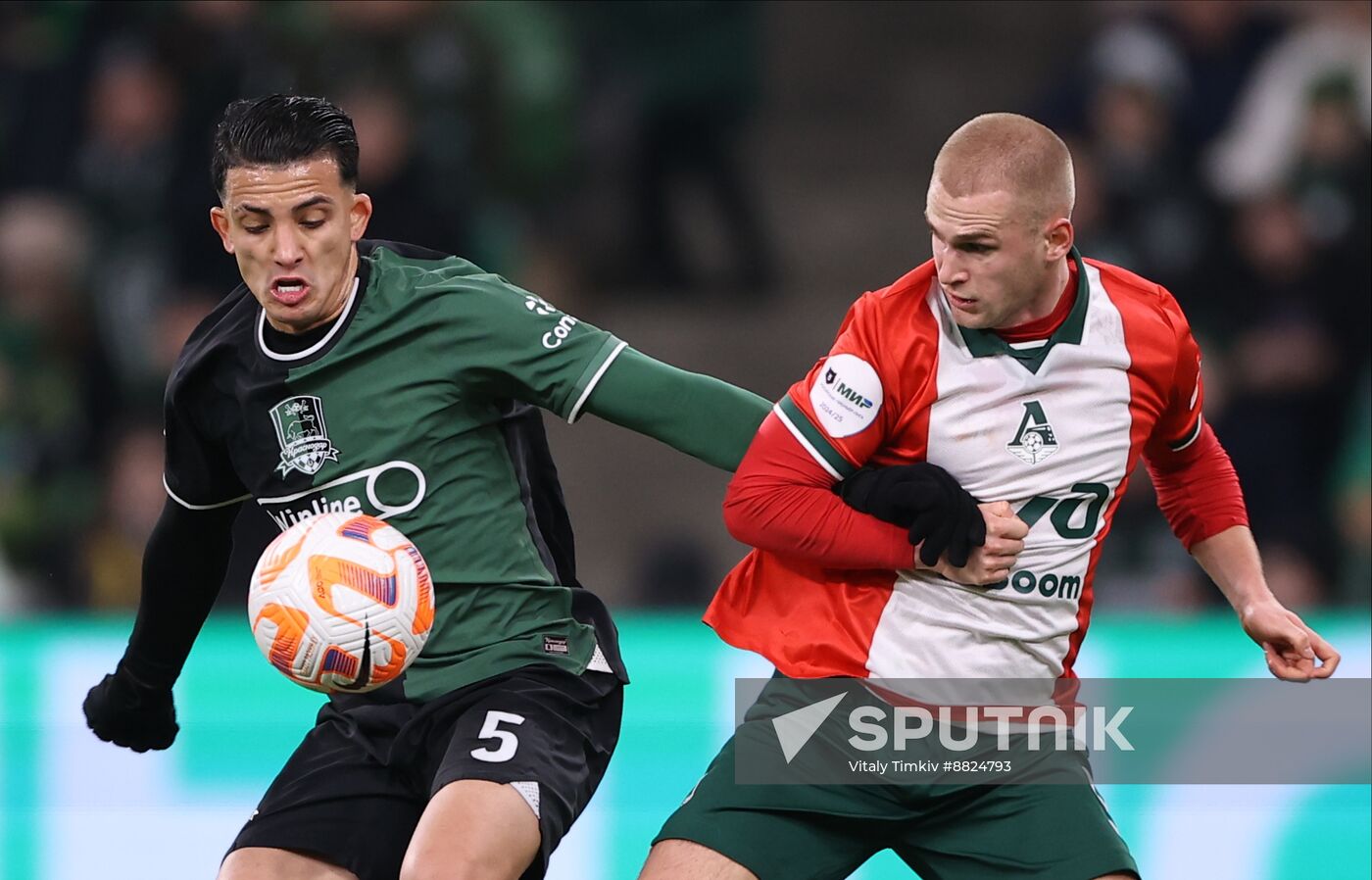 Russia Soccer Premier-League Krasnodar - Lokomotiv