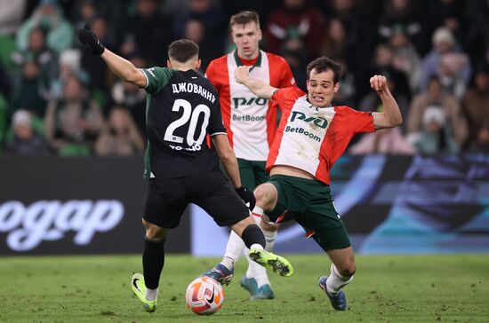 Russia Soccer Premier-League Krasnodar - Lokomotiv