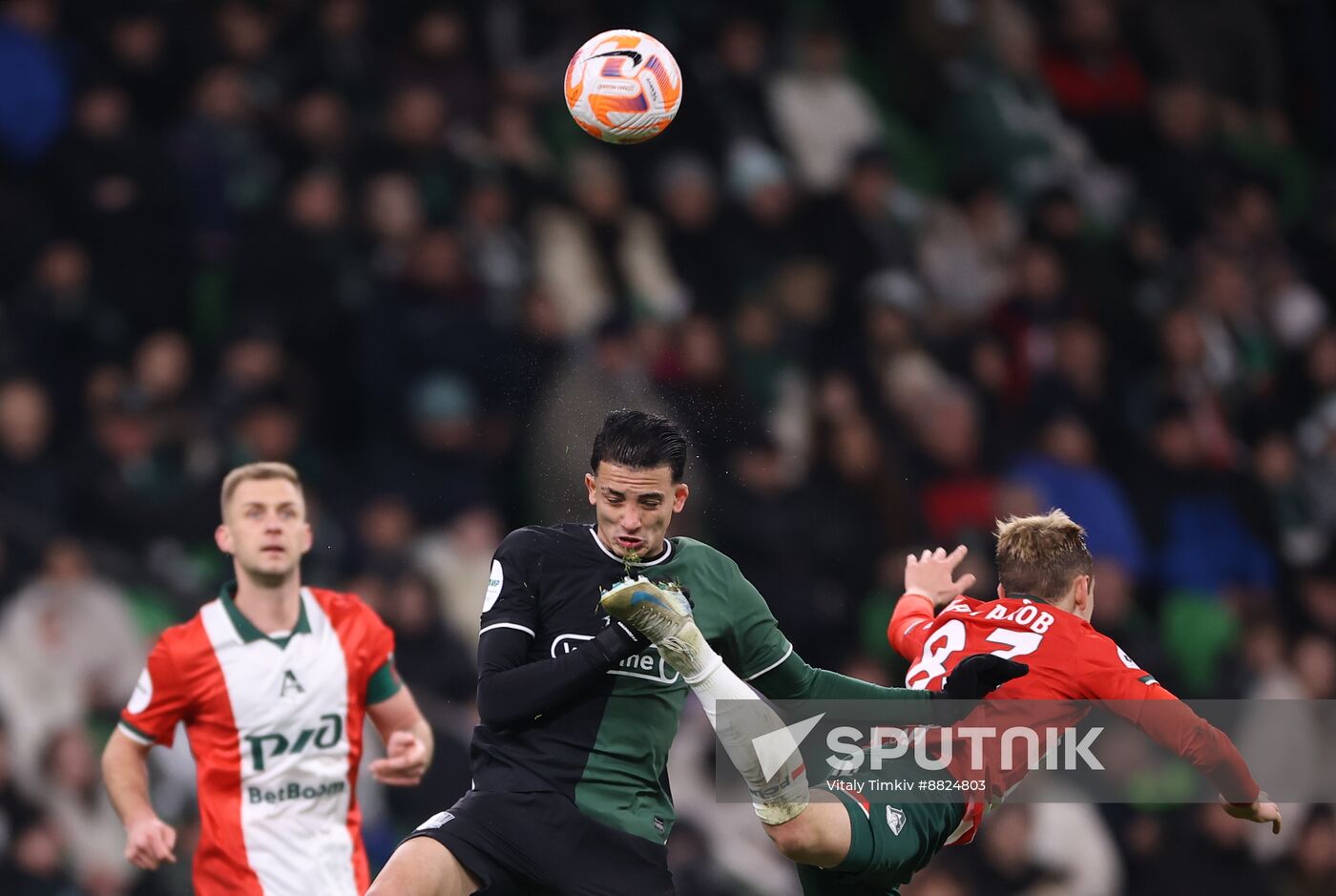 Russia Soccer Premier-League Krasnodar - Lokomotiv