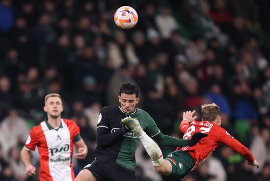 Russia Soccer Premier-League Krasnodar - Lokomotiv