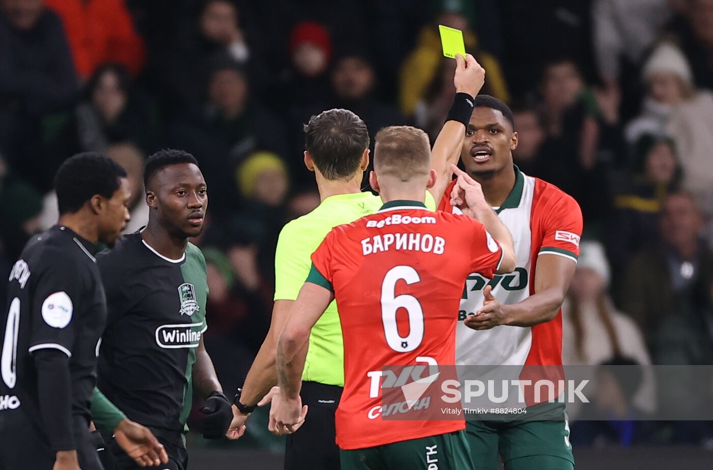 Russia Soccer Premier-League Krasnodar - Lokomotiv