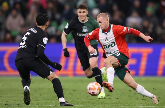 Russia Soccer Premier-League Krasnodar - Lokomotiv