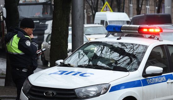 Russia DPR SUV Explosion