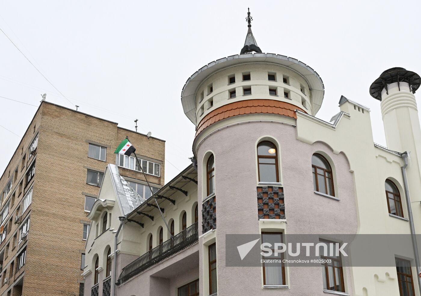 Russia Syria Embassy