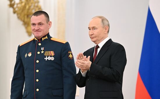 Russia Putin State Awards Presentation