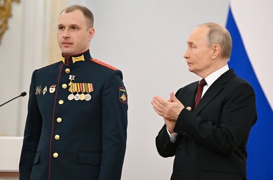 Russia Putin State Awards Presentation