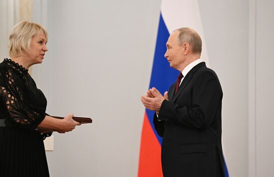 Russia Putin State Awards Presentation