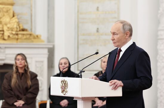 Russia Putin State Awards Presentation