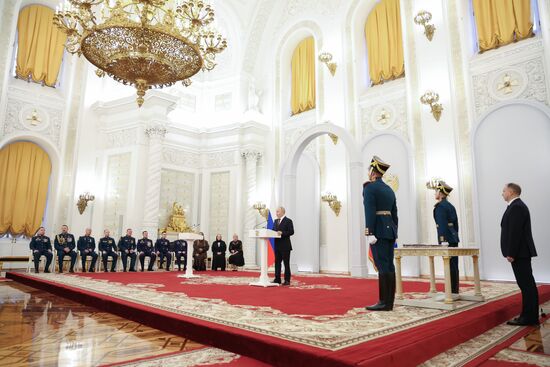 Russia Putin State Awards Presentation