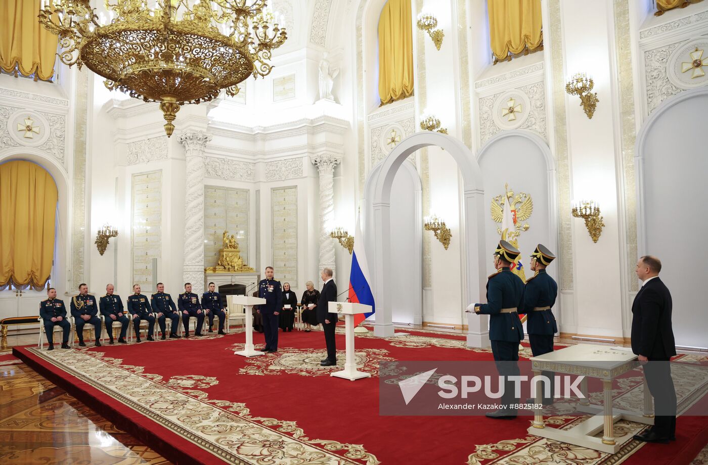 Russia Putin State Awards Presentation