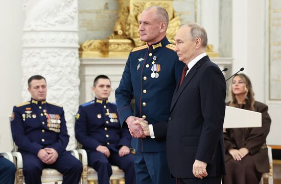 Russia Putin State Awards Presentation