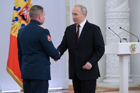 Russia Putin State Awards Presentation