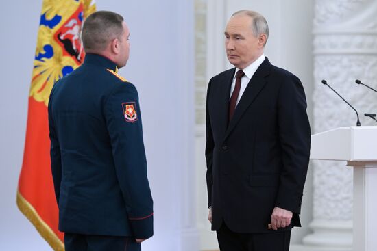 Russia Putin State Awards Presentation