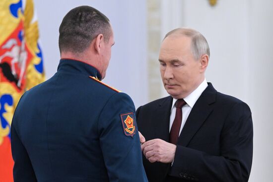 Russia Putin State Awards Presentation