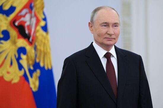 Russia Putin State Awards Presentation